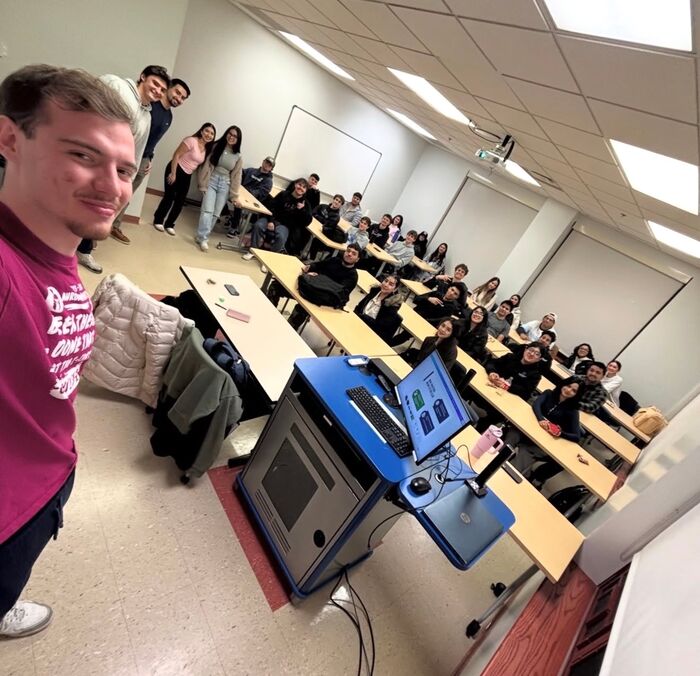 The club's very first meeting ever